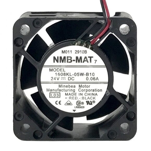 NMB-MAT 1608KL-05W-B10 DC 24V 0.06A 4020 Axial Cooling Fan