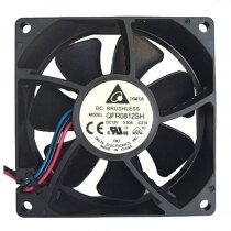 Delta QFR0812SH DC 12V 0.50A 2 Wires / 3 Wires / 4 Wires Axial Cooling Fan
