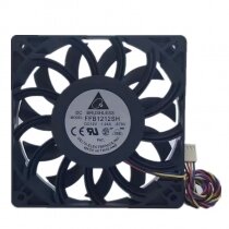 Delta FFB1212SH DC 12V 1.24A 2 Wires / 3 Wires / 4 Wires Axial Cooling Fan