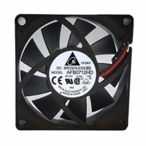 Delta AFB0712HD DC 12V 0.22A 2 Wires / 3 Wires Axial Cooling Fan