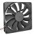 Alpine DF1352512SEUI DC 12V 0.40A 4.8W 13525 Axial Cooling Fan