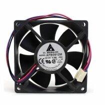 Delta AFB0812M DC 12V 0.18A 2 Wires / 3 Wires Axial Cooling Fan