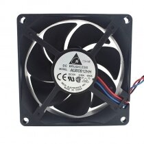 Delta AUB0812HH DC 12V 0.32A 2 Wires / 3 Wires / 4 Wires Axial Cooling Fan