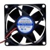 EVERCOOL EC7025L12ER DC 12V 0.14A 2 Wires / 3 Wires Axial Cooling Fan