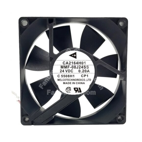Mitsubishi CA2164H01 MMF-08J24SS-CP1 DC 24V 0.20A 2 Wires / 3 Wires Axial Cooling Fan