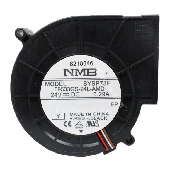 NMB 09533GS-24L-AMD DC 24V 0.29A 9533 Blower Cooling Fan