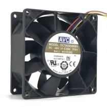 AVC DCTA0938B8H DC 48V 0.38A 2 Wires / 3 Wires / 4 Wires Axial Cooling Fan