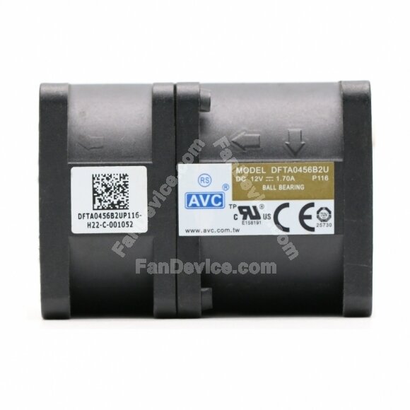 AVC DFTA0456B2U DC 12V 1.70A 8 Wires Axial Cooling Fan