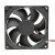 AVC DL09025R24U DC 24V 0.30A 2 Wires Axial Cooling Fan