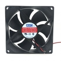AVC DL09025R24U DC 24V 0.30A 2 Wires Axial Cooling Fan