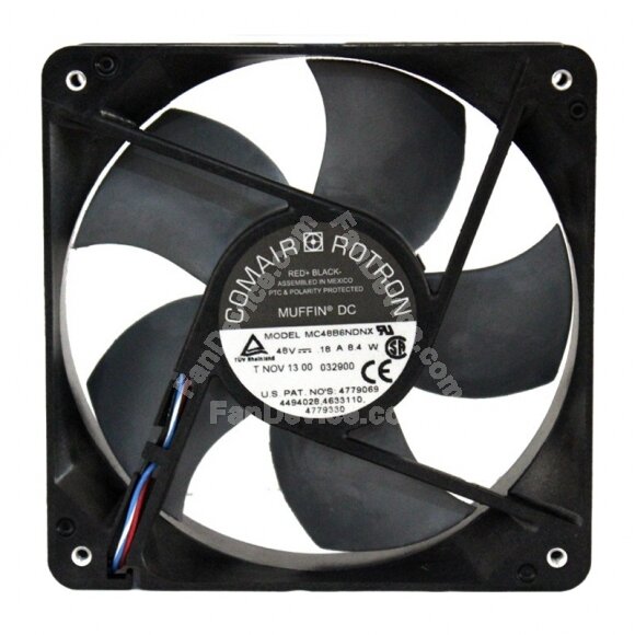 COMAIR ROTRON MC48B6NDNX DC 48V 0.18A 8.4W 12032 Axial Cooling Fan