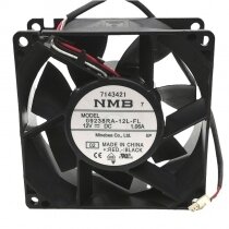 NMB 09238RA-12L-FL DC 12V 1.06A 3 Wires Axial Cooling Fan