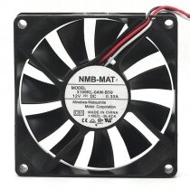 NMB-MAT 3106KL-04W-B59 DC 12V 0.30A 3 Wires Axial Cooling Fan