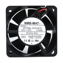 NMB 2410ML-04W-B79 DC 12V 0.58A 2 Wires / 3 Wires Axial Cooling Fan