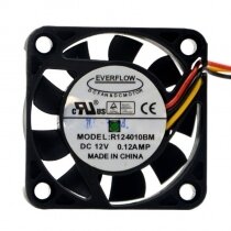 EVERFLOW R124010BM DC 12V 0.12AMP 4010 Axial Cooling Fan