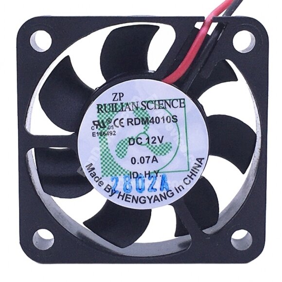 RUILIAN SCIENCE RDM4010S DC 12V 0.07A 4010 Axial Cooling Fan
