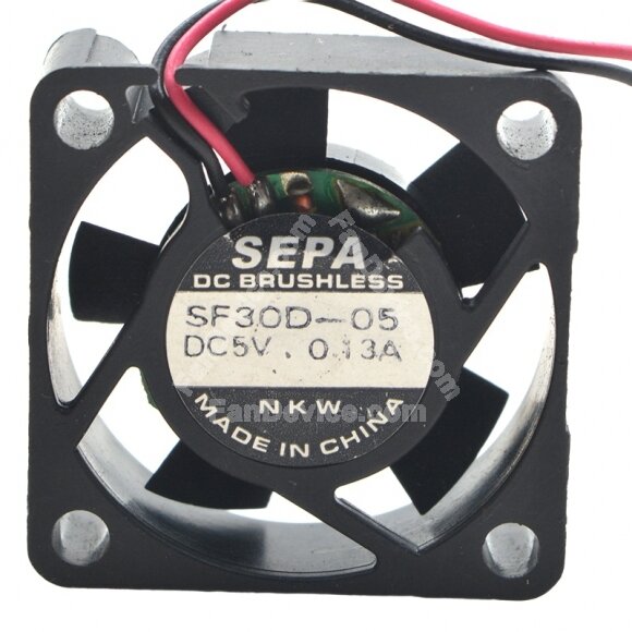 SEPA SF30D-05 DC 5V 0.13A 3010 Axial Brushless Cooling Fan