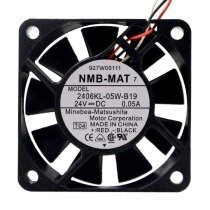 NMB 2406KL-05W-B19 DC 24V 0.05A 3 Wires Axial Cooling Fan