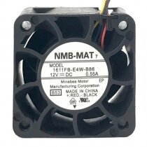 NMB-MAT 1611FB-E4W-B86 DC 12V 0.55A 4028 Axial Cooling Fan