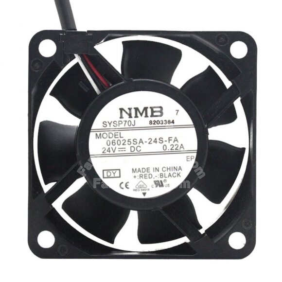 NMB 06025SA-24S-FA DC 24V 0.22A 6025 Axial Cooling Fan