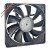 NMB-MAT 4710KL-05W-B59 DC 24V 0.38A 12025 Axial Cooling Fan