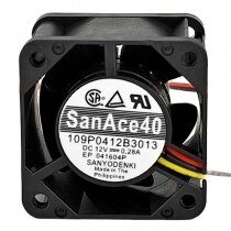Sanyo Denki San Ace 40 109P0412B3013 DC 12V 0.28A 4028 Axial Cooling Fan