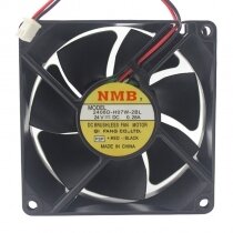NMB 2408D-H07W-2BL DC 24V 0.28A 8025 Axial Brushless Cooling Fan