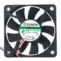 Sunon MB60101V3-0000-F99 DC 12V 0.65W 6010 Axial Cooling Fan