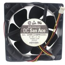 Sanyo Denki 109R1248MH1031 DC 48V 0.15A 12038 Axial Brushless Cooling Fan