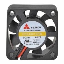 Y.S.TECH FD244010HB DC 24V 0.07A 4010 Axial Cooling Fan