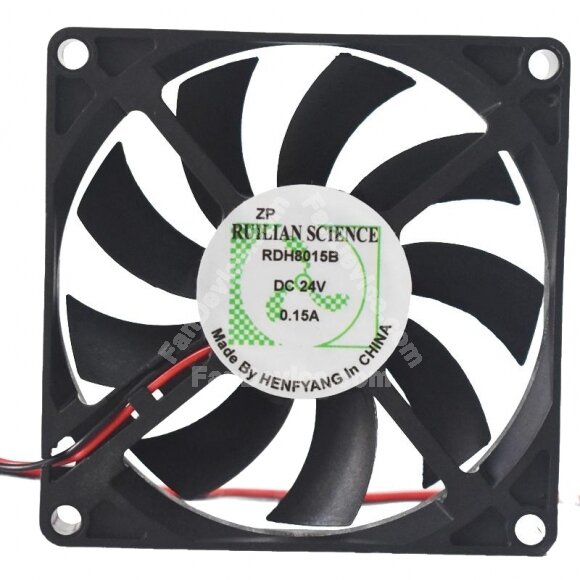 RUILIAN SCIENCE RDH8015B DC 12V 0.15A 8015 Axial Cooling Fan