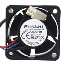 Delta DFB0424M DC 24V 0.06A 4020 Brushless Axial Cooling Fan