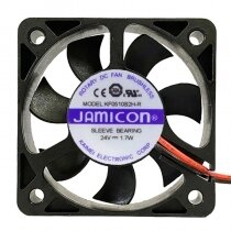 JAMICON KF0510S2H-R DC 24V 1.7W 5010 Sleeve Bearing Axial Cooling Fan