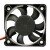 JAMICON KF0510S2H-R DC 24V 1.7W 5010 Sleeve Bearing Axial Cooling Fan