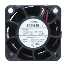 NMB 04028DA-12R-AUE DC 12V 0.55A 4028 Axial Cooling Fan
