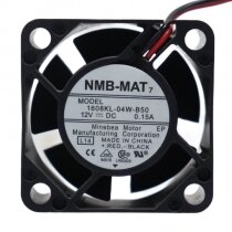 NMB-MAT 1608KL-04W-B50 DC 12V 0.15A 4020 Axial Cooling Fan