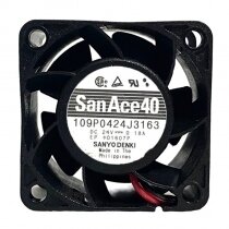 Sanyo Denki 109P0424J3163 DC 24V 0.18A 4028 Axial Cooling Fan