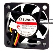 Sunon Maglev MB50151V3-000C-F99 DC 12V 0.42W 5015 Axial Cooling Fan