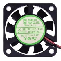 YOUNG LIN DFB401012L 12V 0.6W 4010 DC Brushless Axial Cooling Fan
