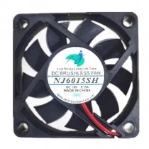 NJ6015SH DC Brushless 18V 0.15A 6015 Axial Cooling Fan