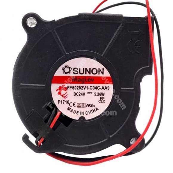 Sunon Maglev PF60252V1-C04C-AA9 DC 24V 5.26W 6025 Blower Cooling Fan