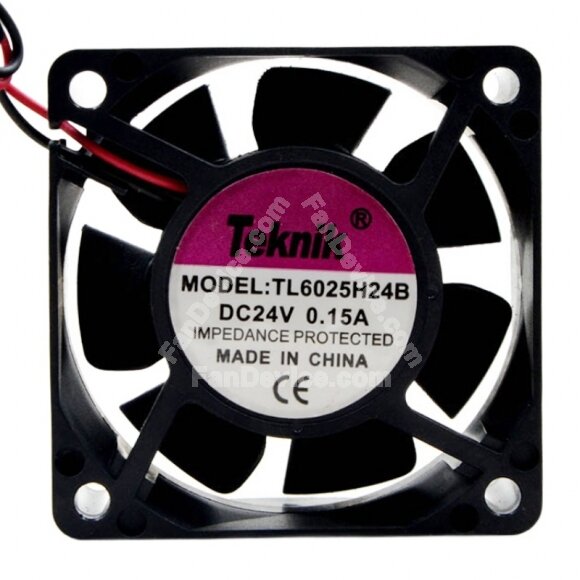 Teknik TL6025H24B DC 24V 0.15A 6025 Axial Cooling Fan