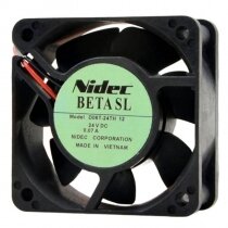 Nidec D06T-24TH 12 DC 24V 0.07A 2 Wires Axial Cooling Fan