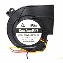 Sanyo Denki 9BMB12P2K01 DC 12V 3.4A 4 Wires Blower Cooling Fan