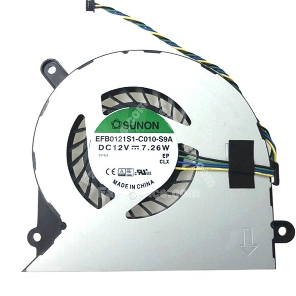 Sunon EFB0121S1-C010-S9A DC 12V 7.26W Laptop Cooling Fan