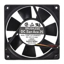 Sanyo Denki DC San Ace 25 109P1212H4021 DC 12V 0.45A 12025 Axial Cooling Fan