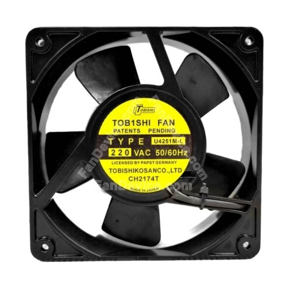 TOB1SHI TOBISHI U4251M-L AC 220V Axial Cooling Fan