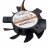 Sunon Maglev MF40100V2-C01C-A99 DC 5V 0.66W 2 Wires Axial Cooling Fan