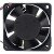 NMB-MAT 2410ML-05W-B40 DC 24V 0.12A 2 Wires Axial Cooling Fan