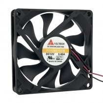 Y.S.TECH FD128015EB DC 12V 0.46A 2 Wires / 3 Wires Axial Cooling Fan